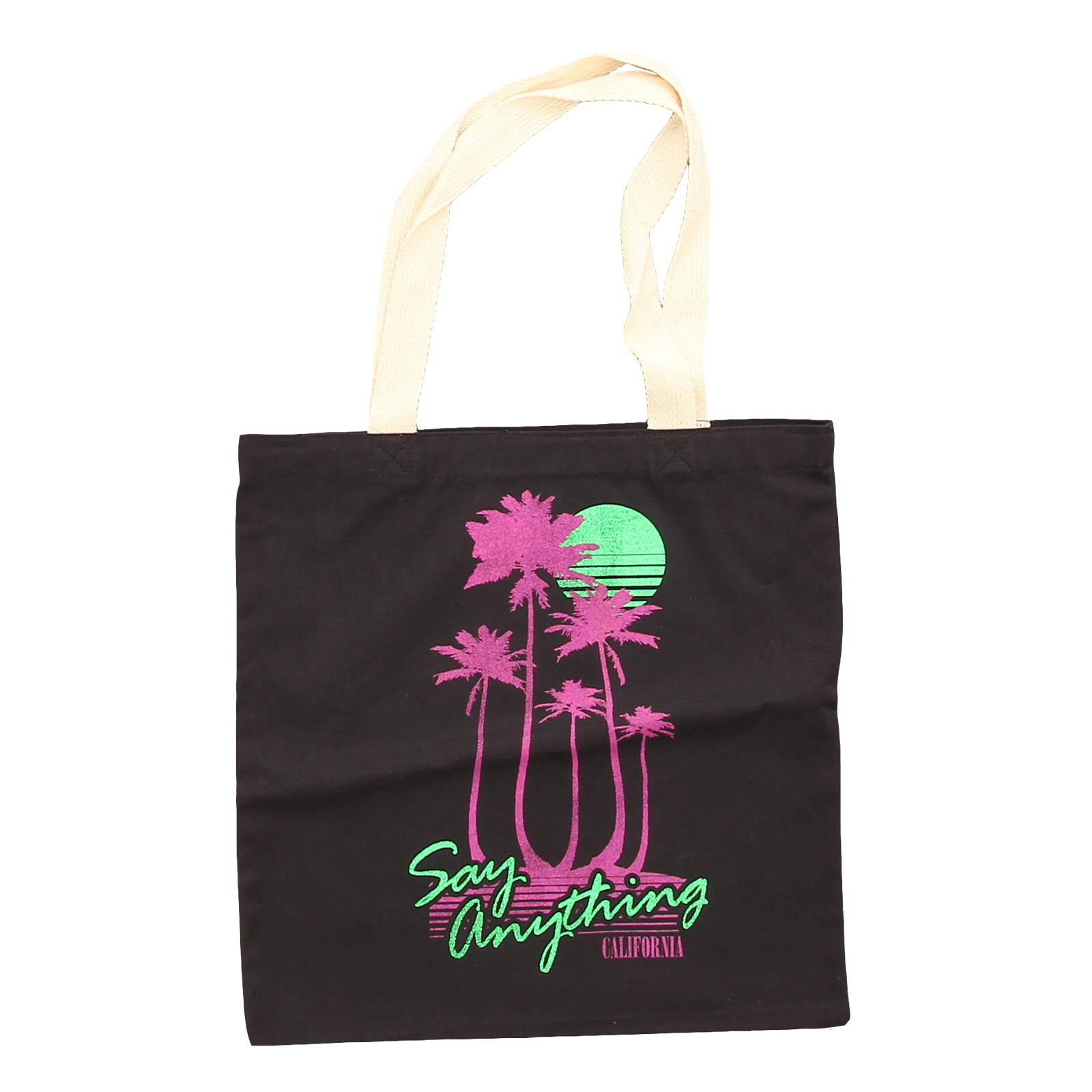 Say Anything Palm Tree Tote Bag
