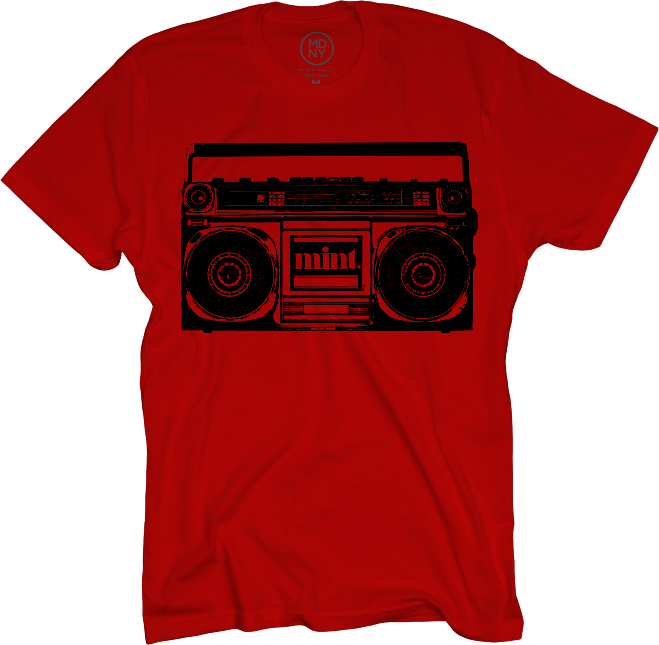 Mint Condition Mint Boombox Red Tshirt