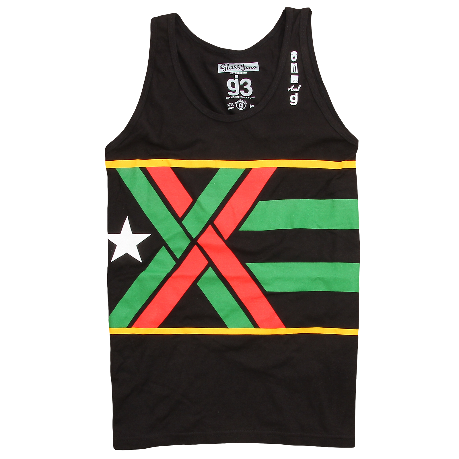 Glassjaw Flag Tank Top