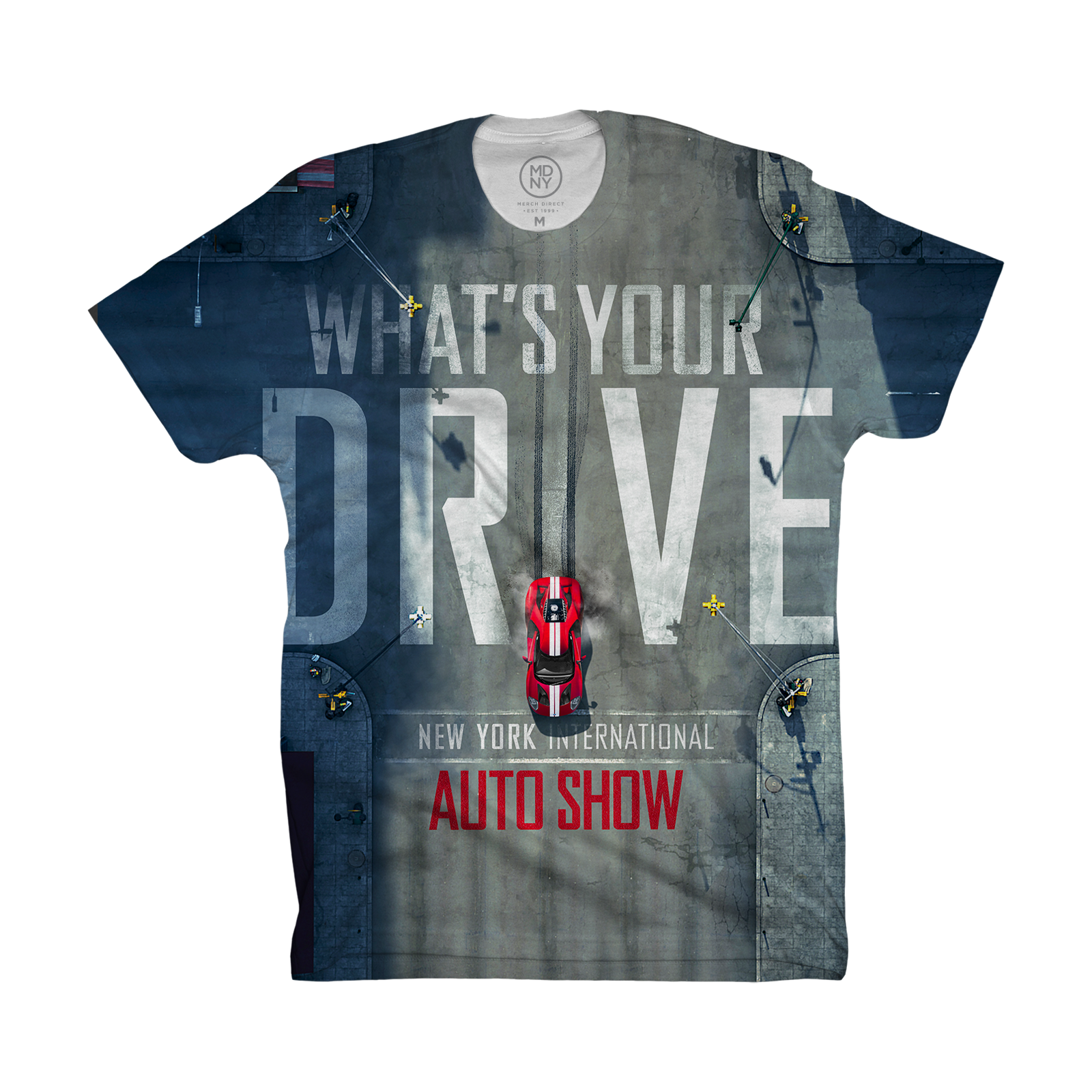 DRIVE Dye Sub TShirt New York International Auto Show DRIVE Dye Sub TShirt New York International Auto Show