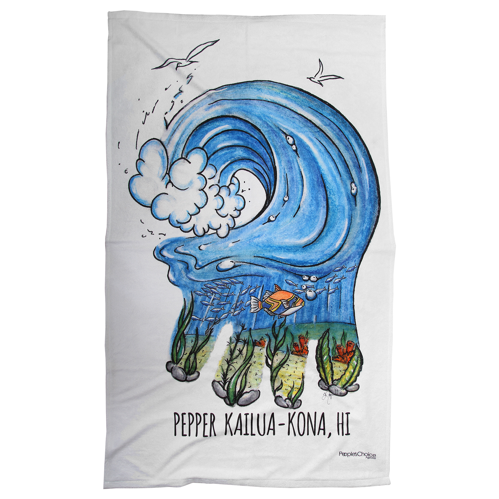 Kailua Kona Towel Pepper