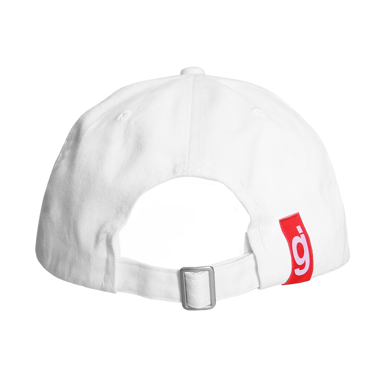 Glassjaw GJ White Dad Hat