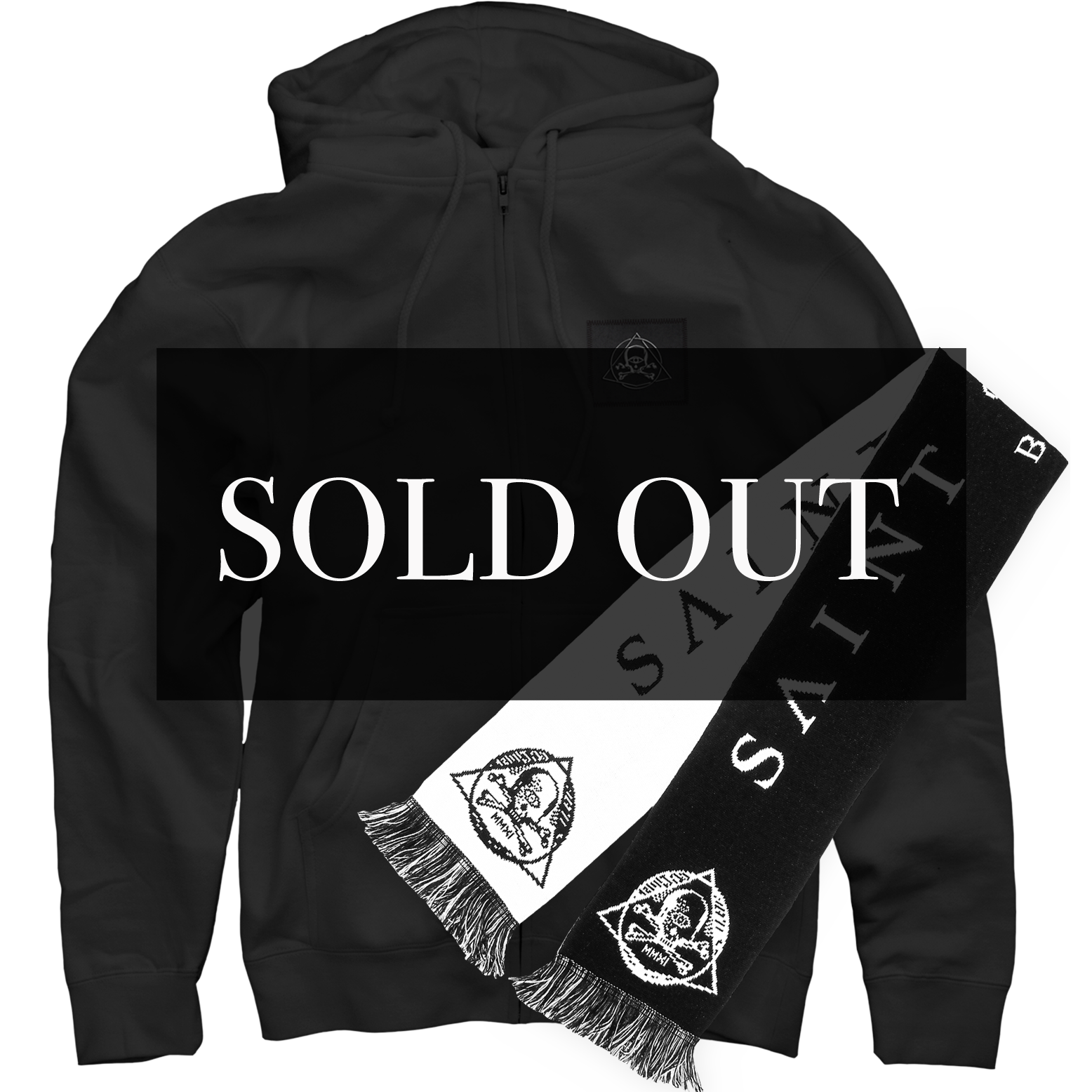Scarf + Patch Hoodie Bundle St. Vitus