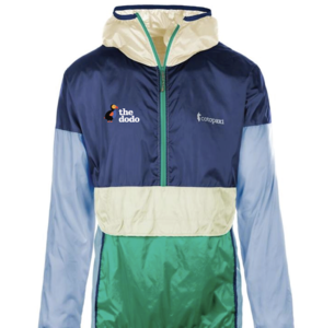 dodo teca cotopaxi windbreaker zip half