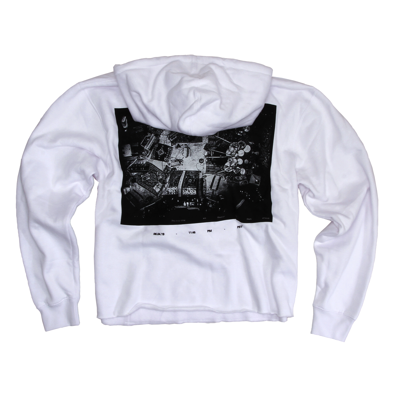 Deftones - Ohms White Hoodie